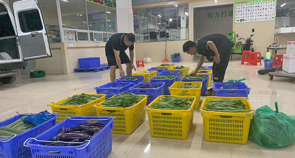 万家欢膳食食堂承包经营过程中是如何采购的？